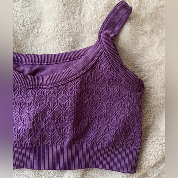 2/$20 ✨NWOT JoyLab Textured Seamless Bra Mulberry Purple Size M - Picture 8 of 10